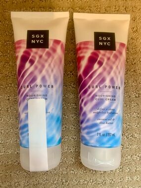 Curl Power Nourishing Curl Cream - Purple Blue Gradient